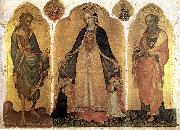 JACOBELLO DEL FIORE Triptych of the Madonna della Misericordia g oil painting reproduction